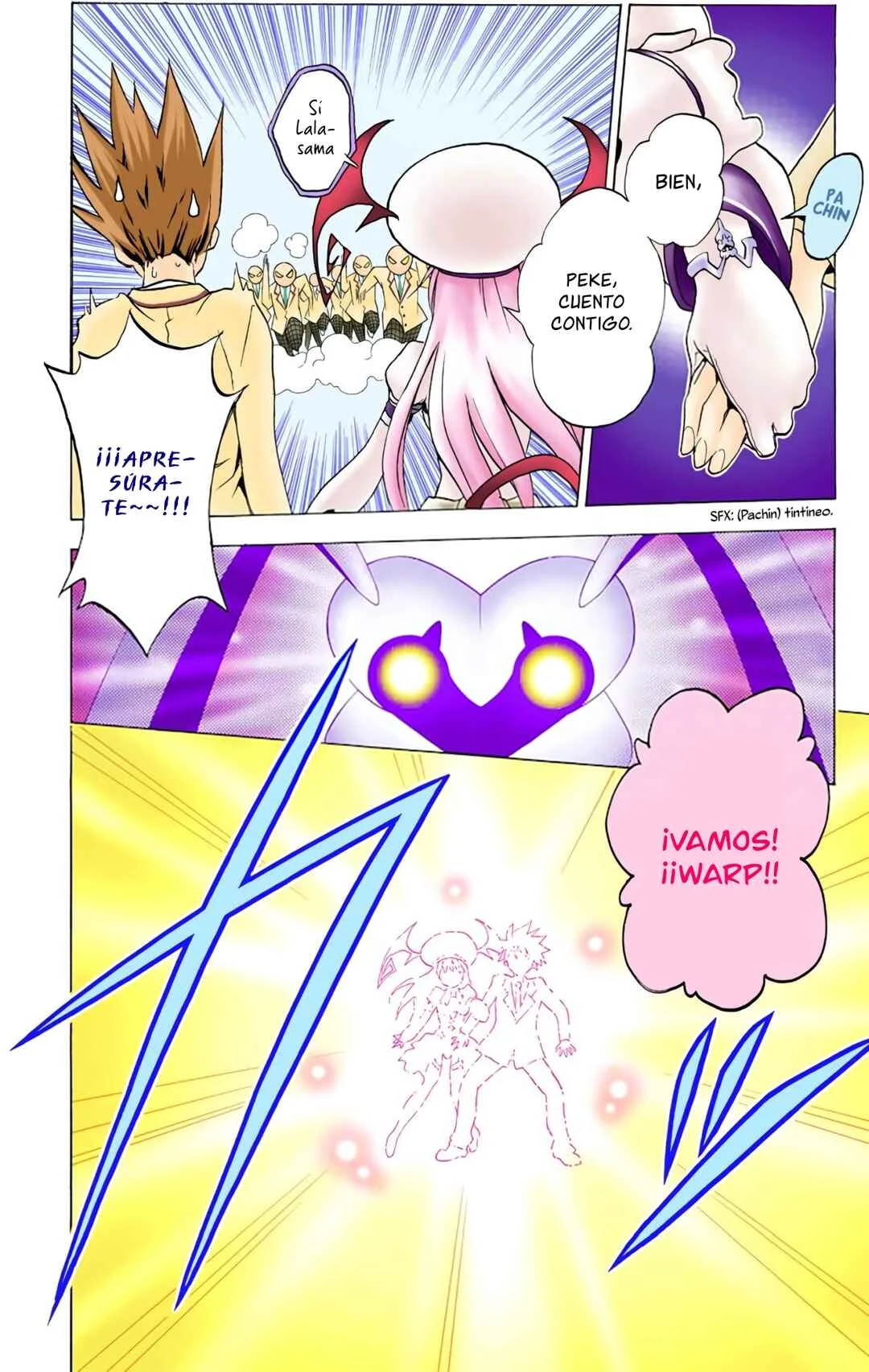 To Love Ru (Official Colored) Capítulo 2: El Gran Escape del Amor - Page 21