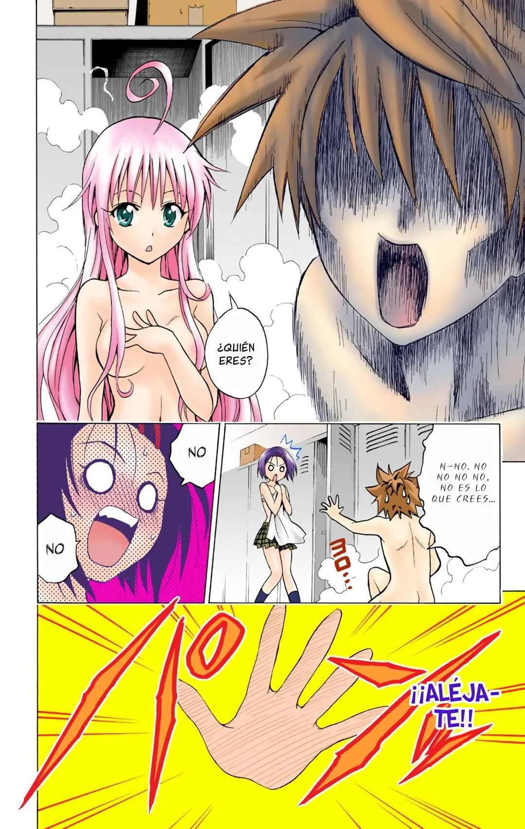 To Love Ru (Official Colored) Capítulo 2: El Gran Escape del Amor - Page 25