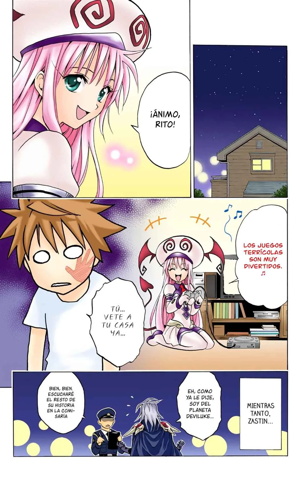 To Love Ru (Official Colored) Capítulo 2: El Gran Escape del Amor - Page 26