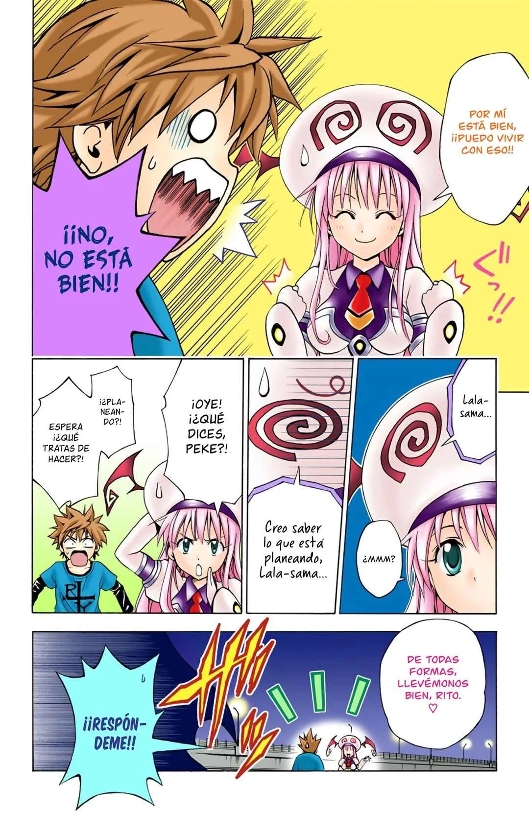 To Love Ru (Official Colored) Capítulo 3: Un Mensajero Galáctico - Page 5