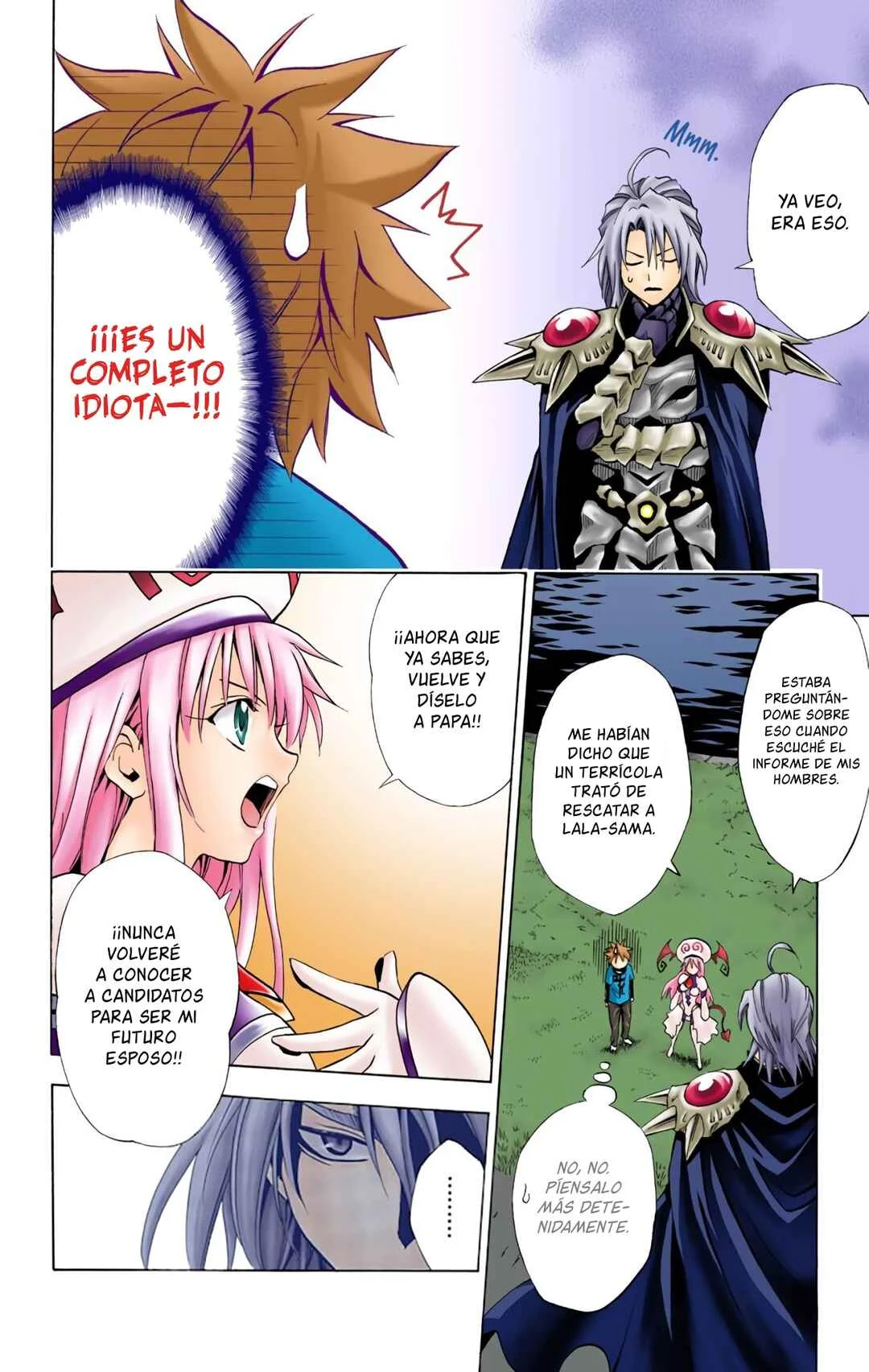 To Love Ru (Official Colored) Capítulo 3: Un Mensajero Galáctico - Page 9