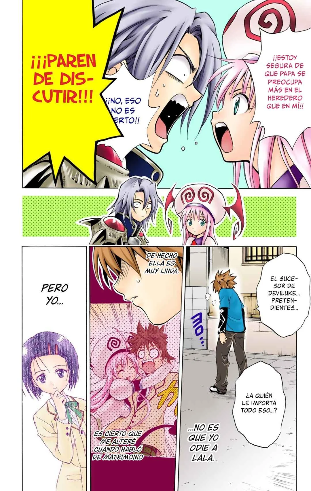 To Love Ru (Official Colored) Capítulo 3: Un Mensajero Galáctico - Page 19