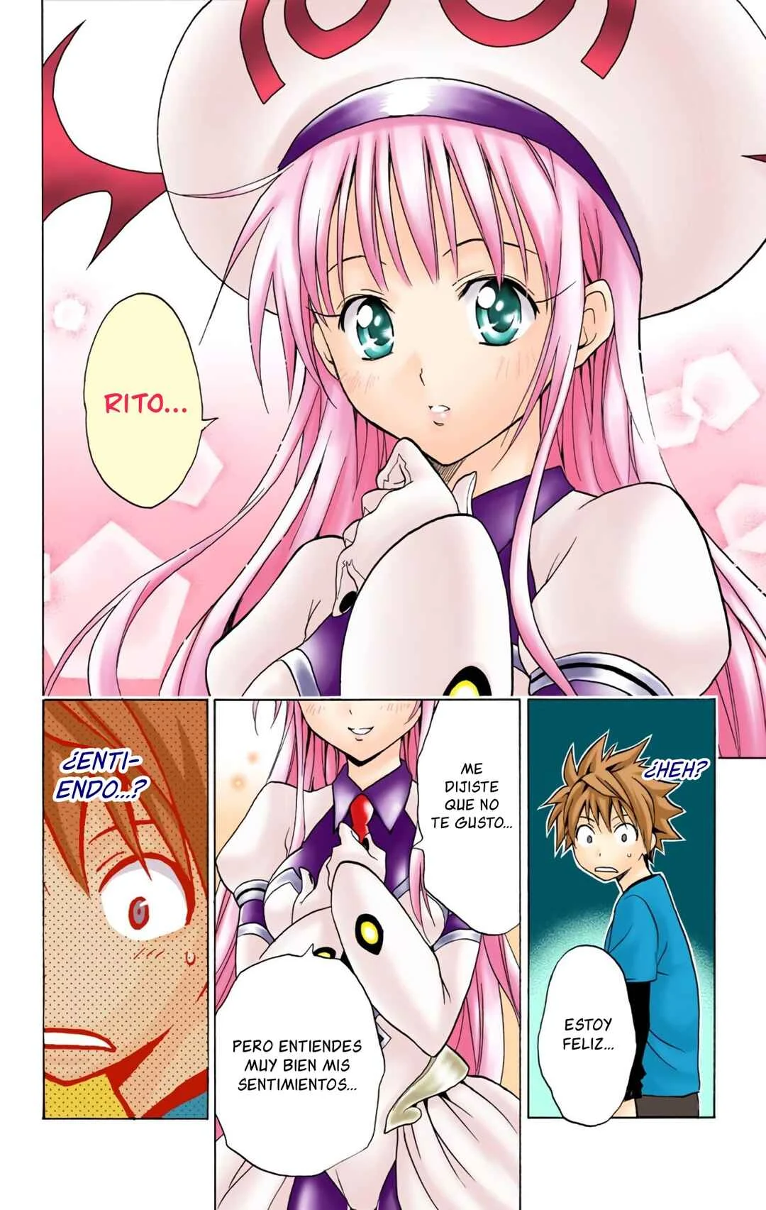 To Love Ru (Official Colored) Capítulo 3: Un Mensajero Galáctico - Page 21