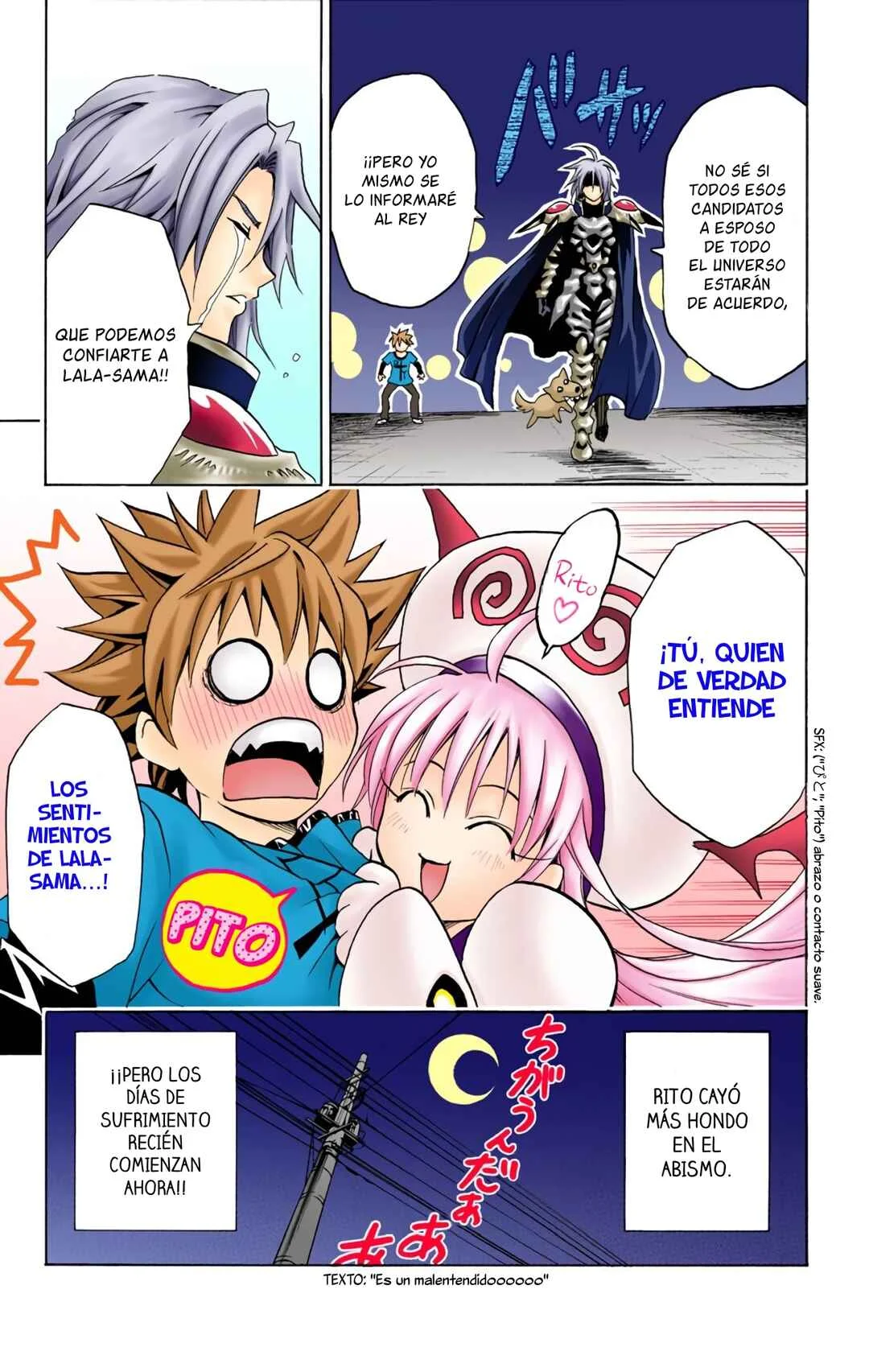 To Love Ru (Official Colored) Capítulo 3: Un Mensajero Galáctico - Page 24
