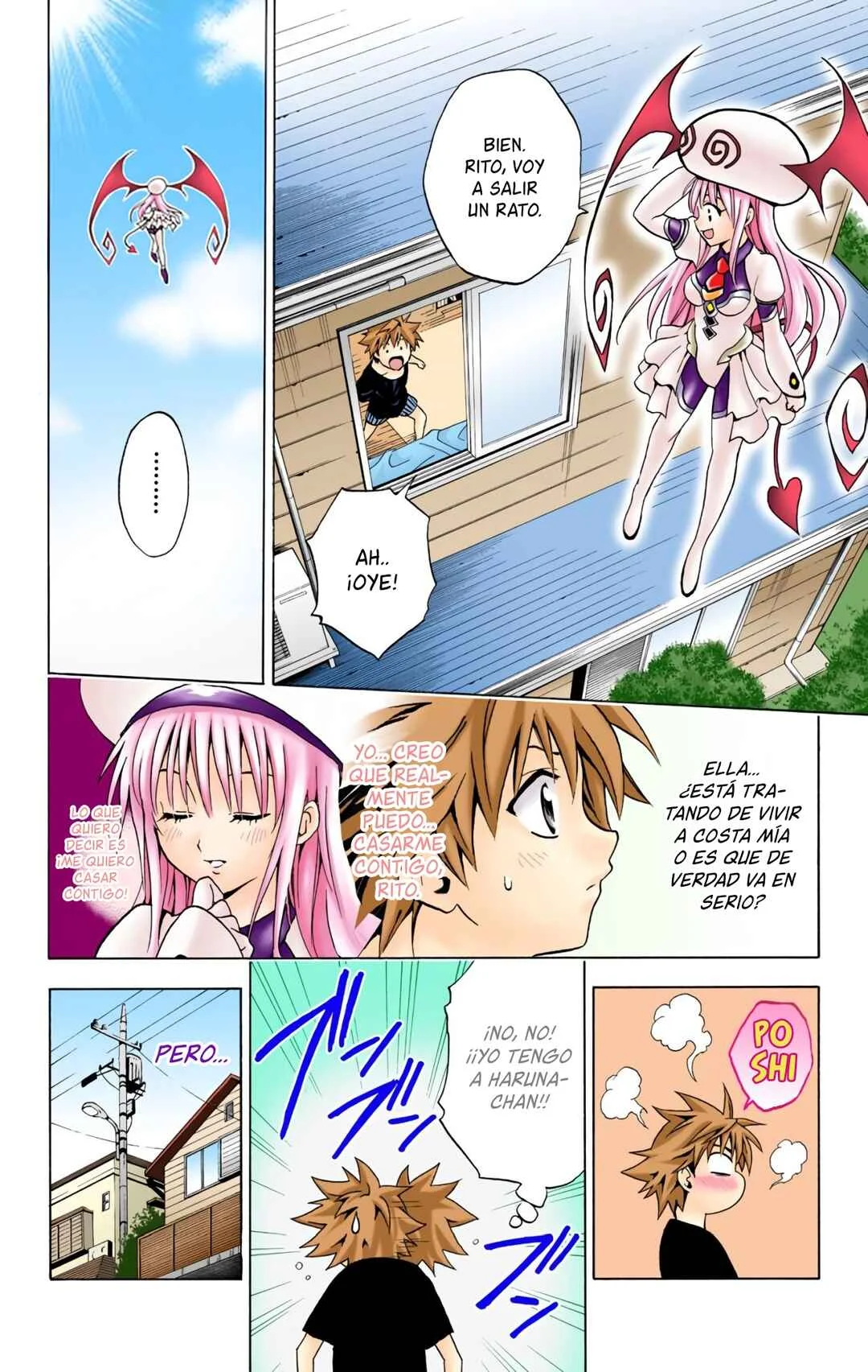 To Love Ru (Official Colored) Capítulo 4: Después de Clase - Page 9