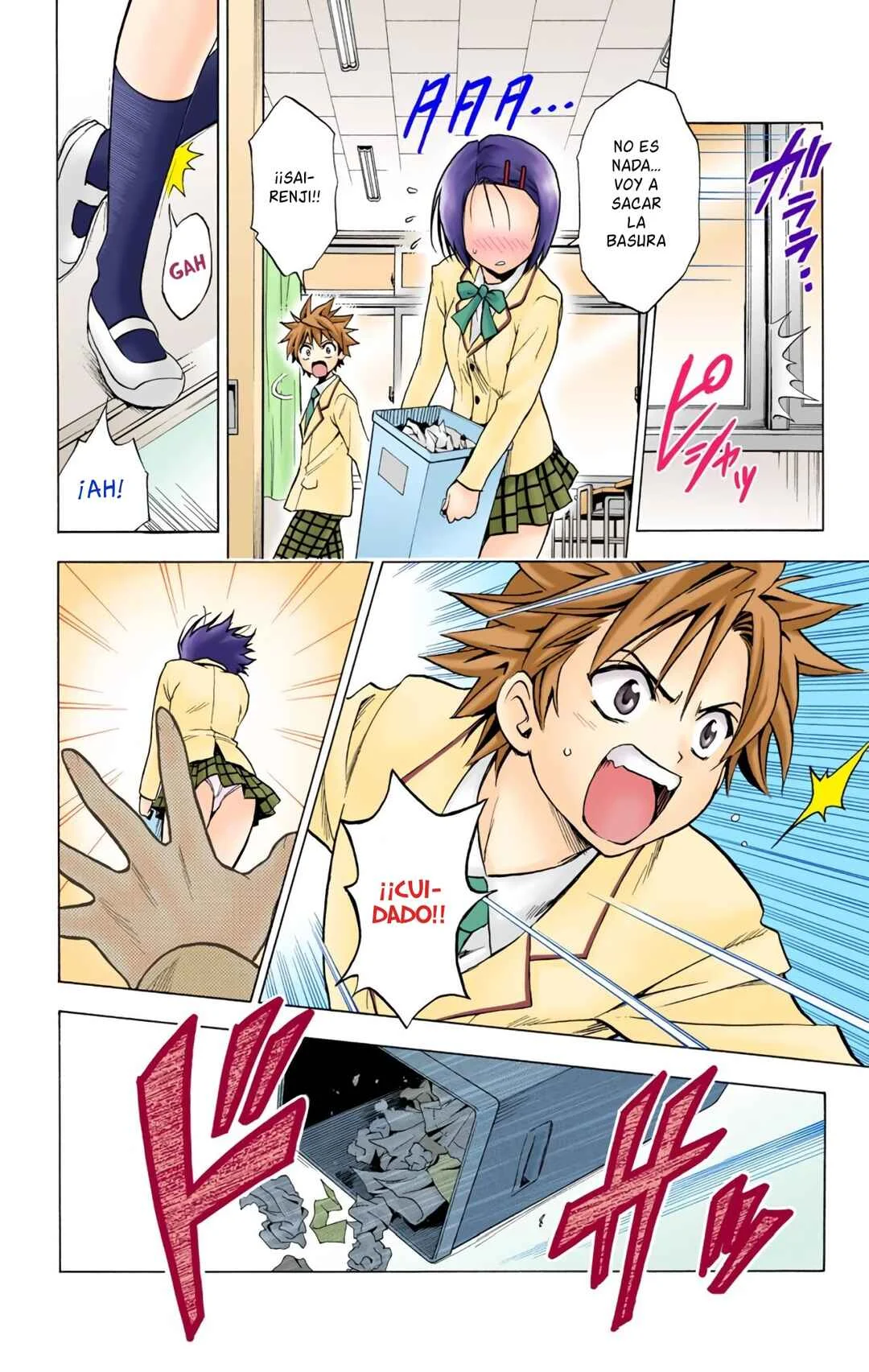 To Love Ru (Official Colored) Capítulo 4: Después de Clase - Page 17