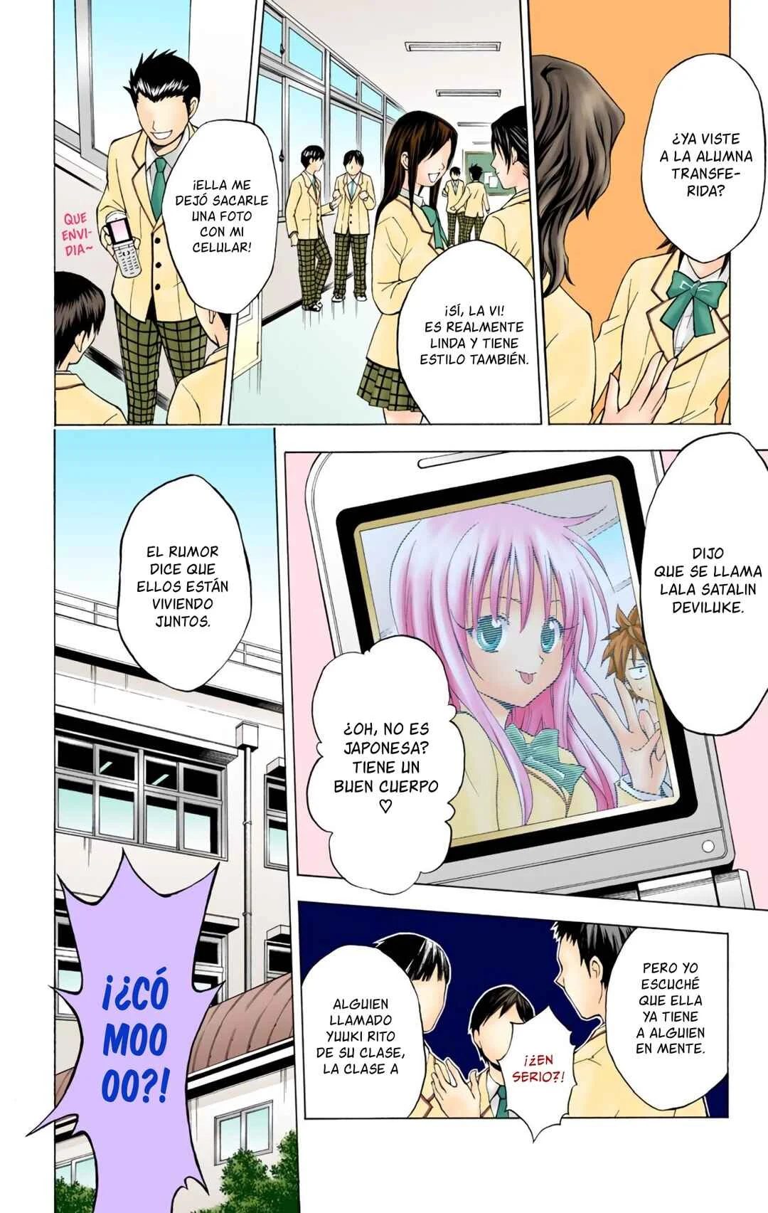 To Love Ru (Official Colored) Capítulo 5: En la Mira - Page 3