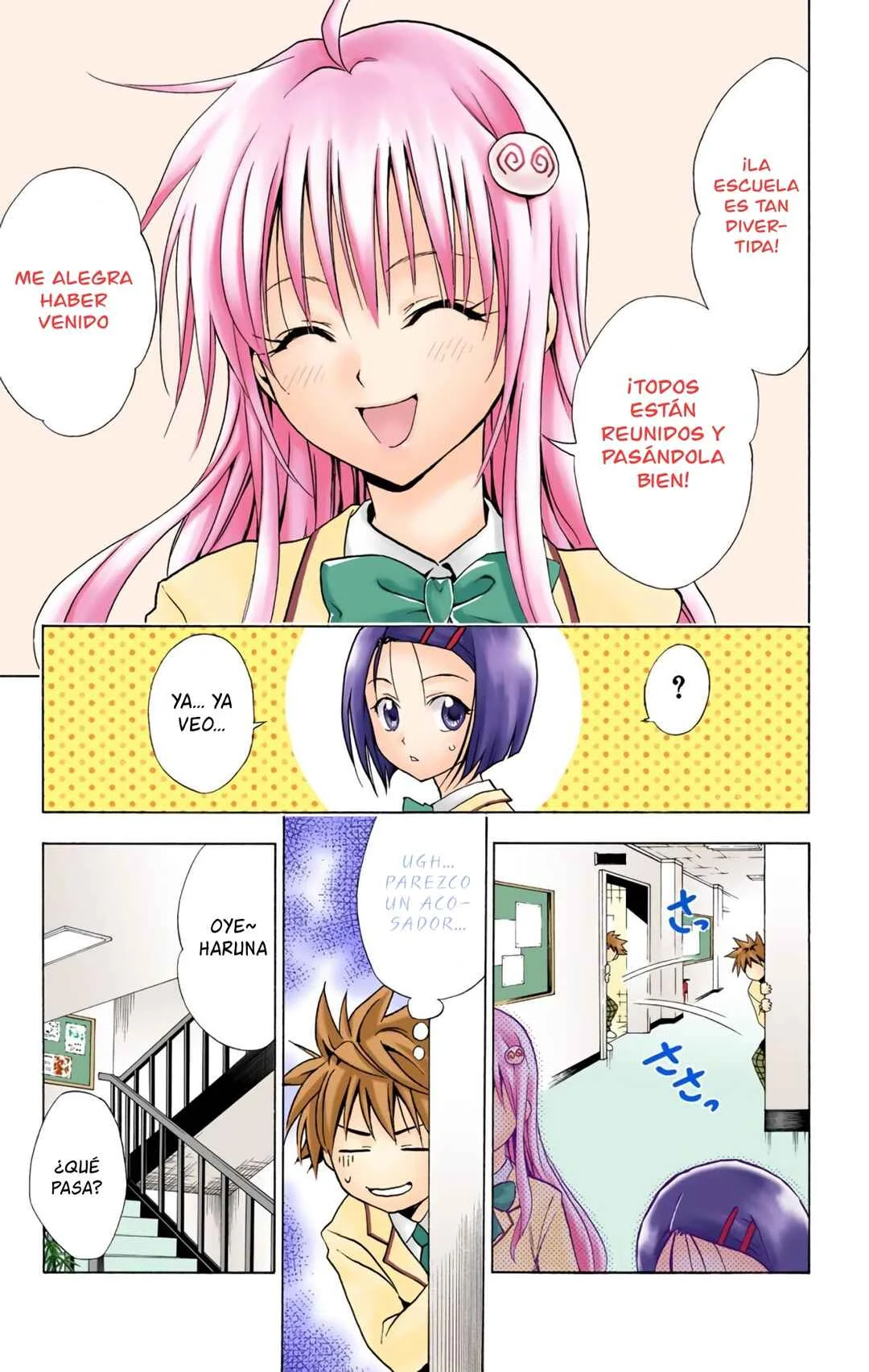 To Love Ru (Official Colored) Capítulo 5: En la Mira - Page 10