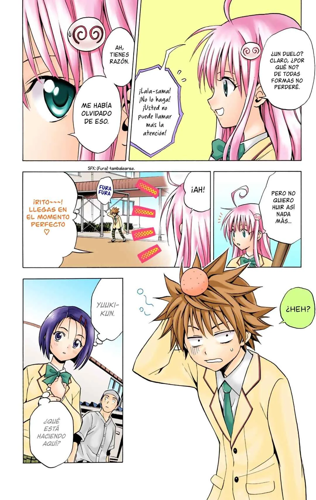 To Love Ru (Official Colored) Capítulo 5: En la Mira - Page 17