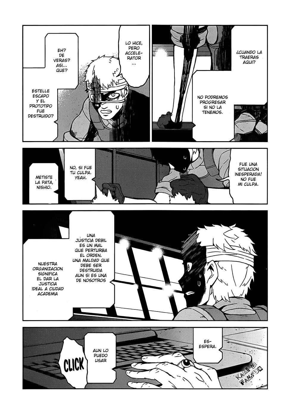 Toaru Kagaku no Accelerator Capítulo 2: Capitulo 2 - Page 22