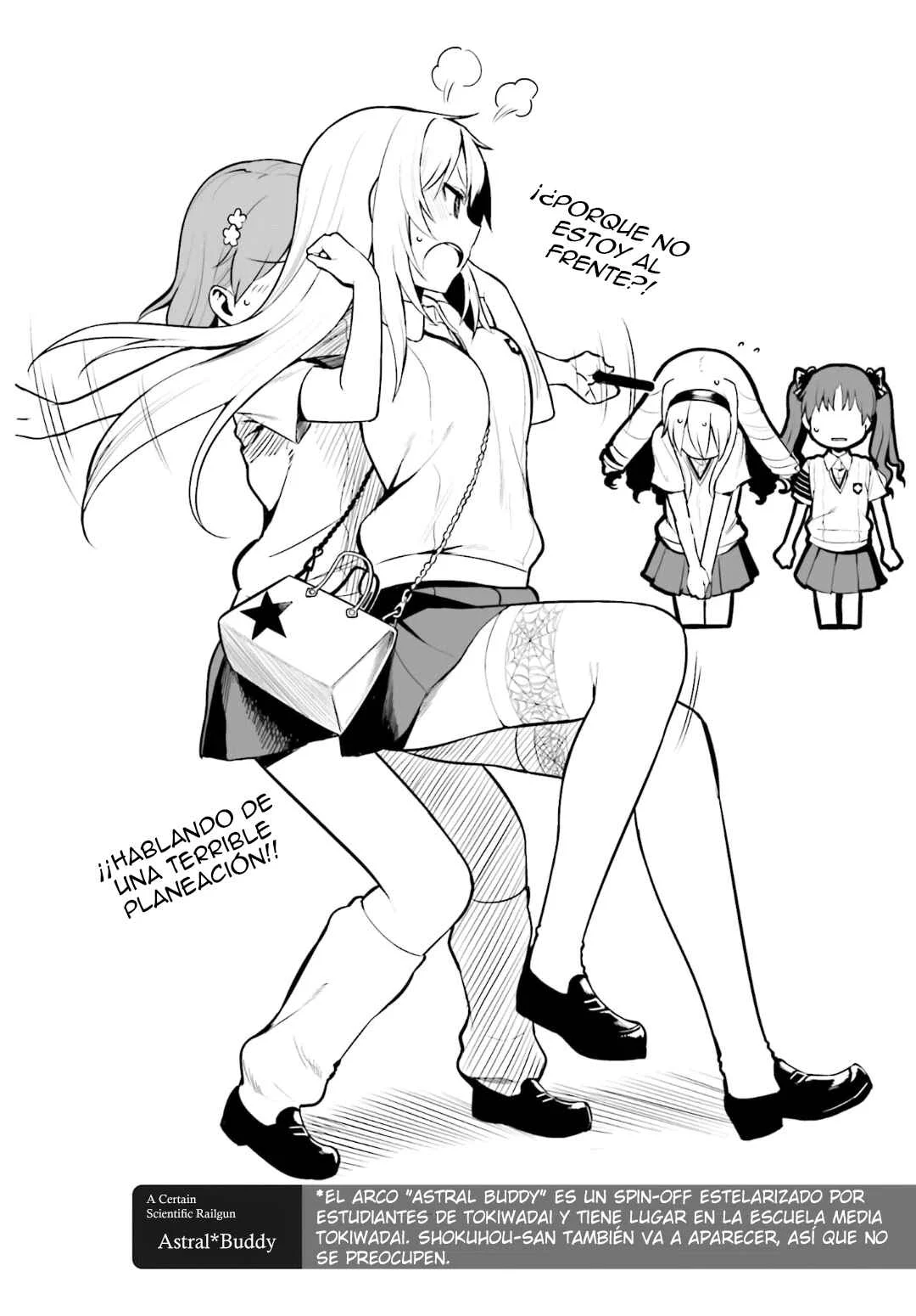 Toaru Kagaku no Railgun Gaiden - Astral Buddy Capítulo 1 - Page 2