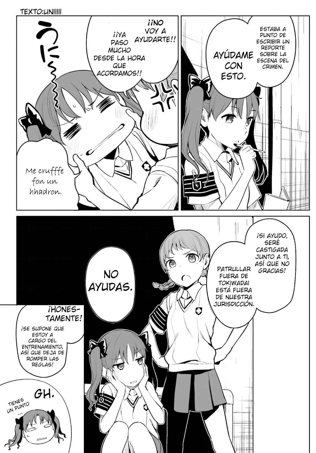 Toaru Kagaku no Railgun Gaiden - Astral Buddy Capítulo 1 - Page 6