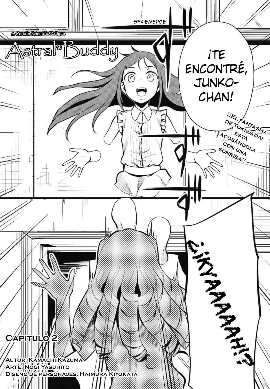 Toaru Kagaku no Railgun Gaiden - Astral Buddy Capítulo 2 - Page 2