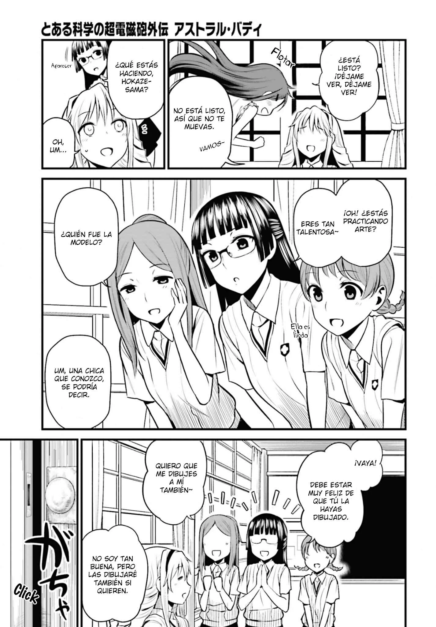 Toaru Kagaku no Railgun Gaiden - Astral Buddy Capítulo 3 - Page 7