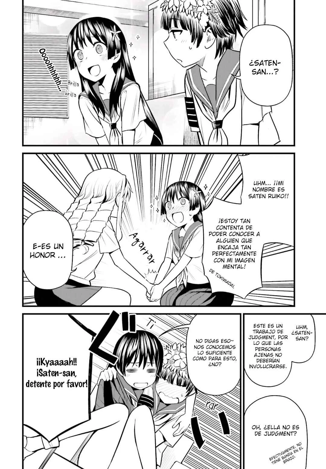 Toaru Kagaku no Railgun Gaiden - Astral Buddy Capítulo 4 - Page 8