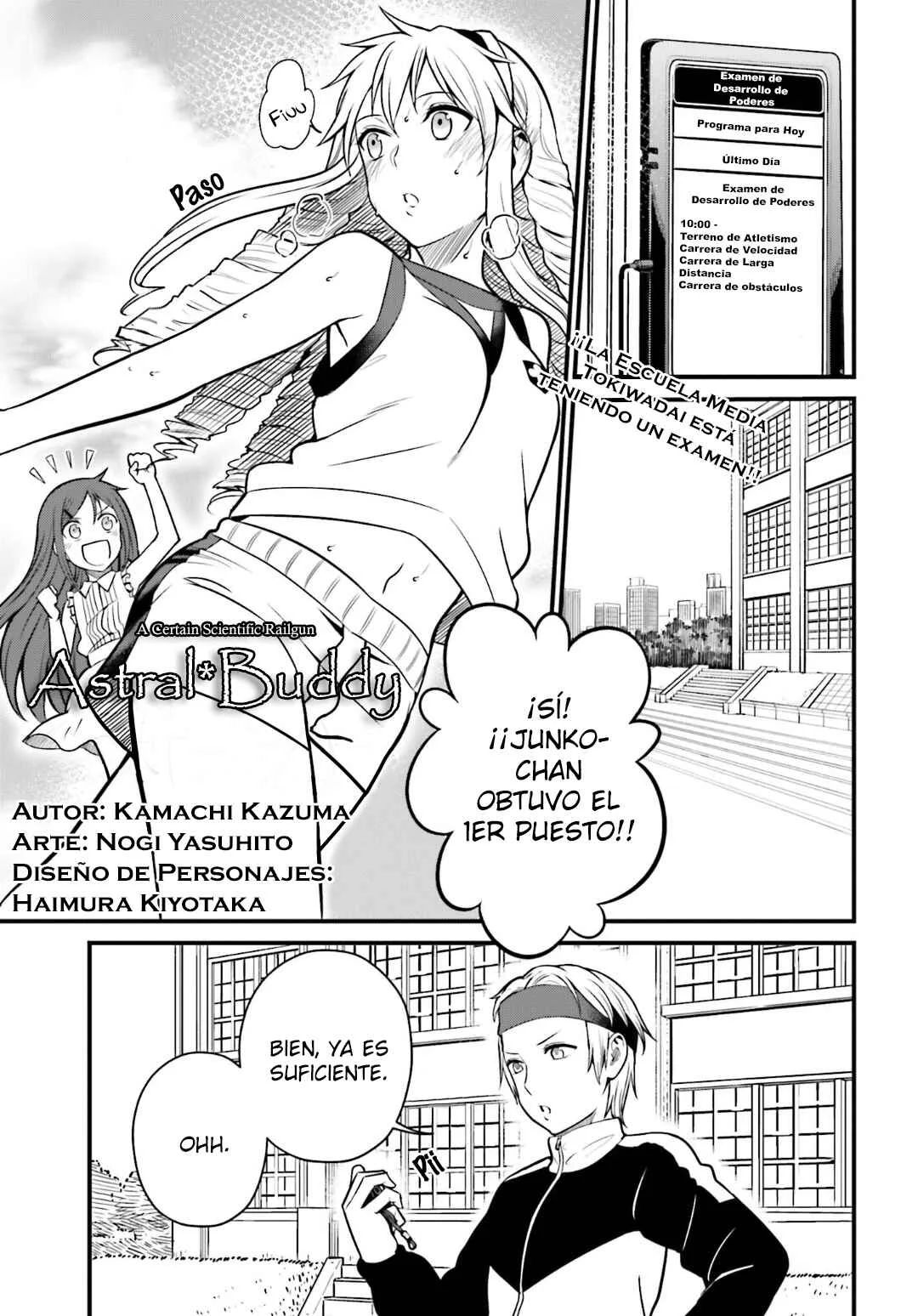 Toaru Kagaku no Railgun Gaiden - Astral Buddy Capítulo 5 - Page 1