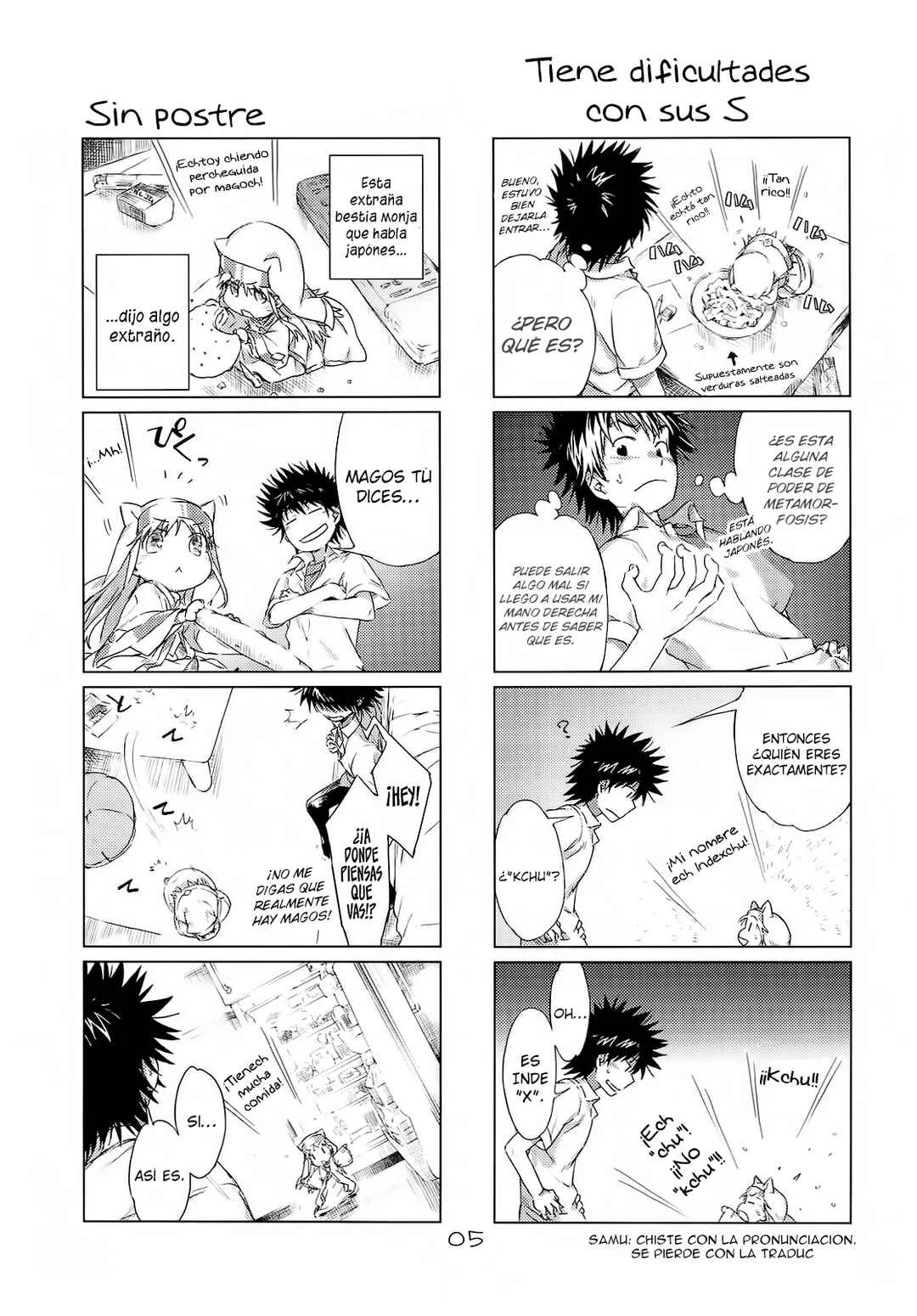 Toaru Majutsu no Index - Toaru Majutsu no Indexchu (Doujinshi) Capítulo 1 - Page 5