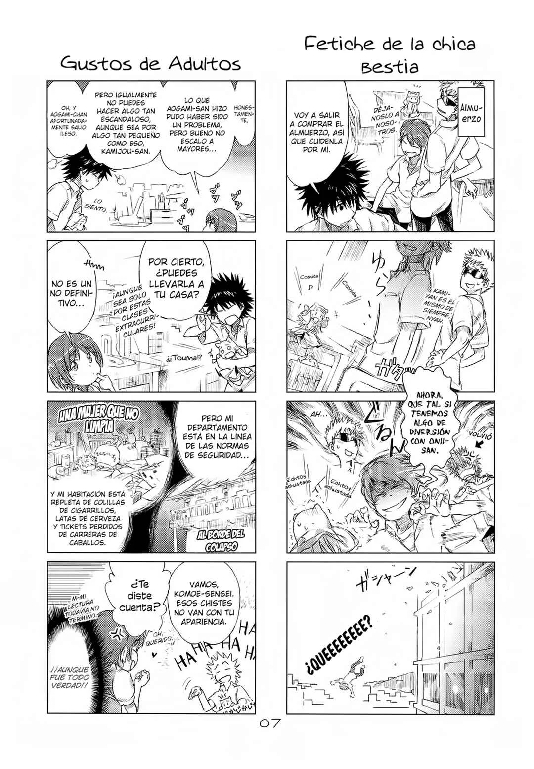 Toaru Majutsu no Index - Toaru Majutsu no Indexchu (Doujinshi) Capítulo 1 - Page 7