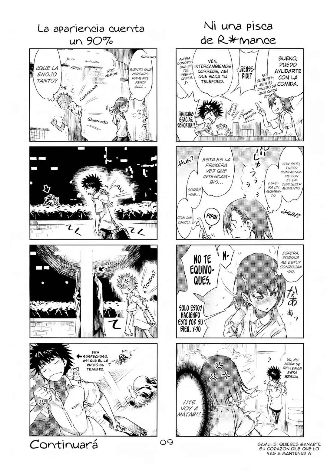 Toaru Majutsu no Index - Toaru Majutsu no Indexchu (Doujinshi) Capítulo 1 - Page 9