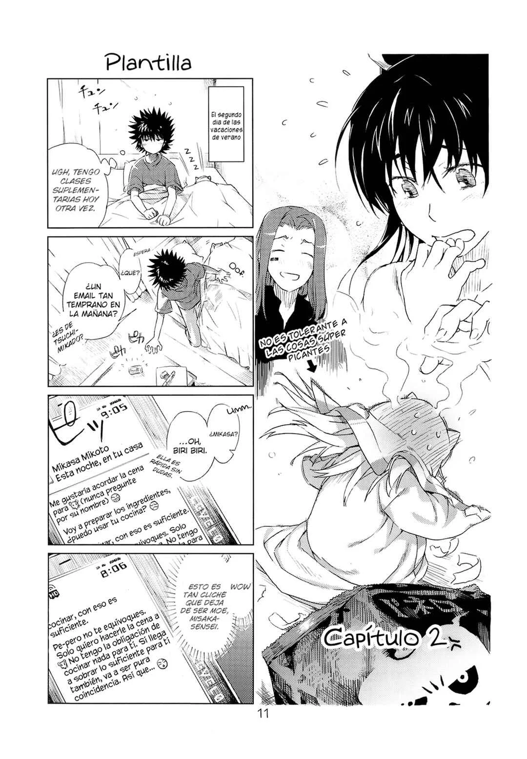 Toaru Majutsu no Index - Toaru Majutsu no Indexchu (Doujinshi) Capítulo 1 - Page 11