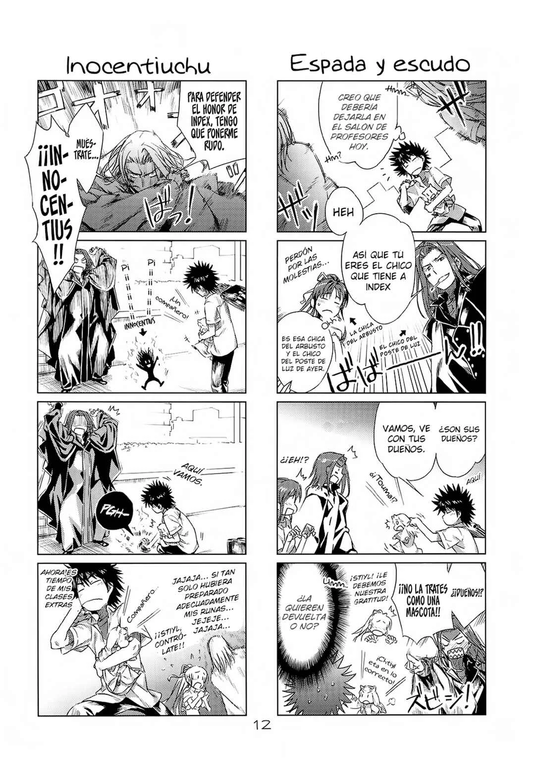 Toaru Majutsu no Index - Toaru Majutsu no Indexchu (Doujinshi) Capítulo 1 - Page 12