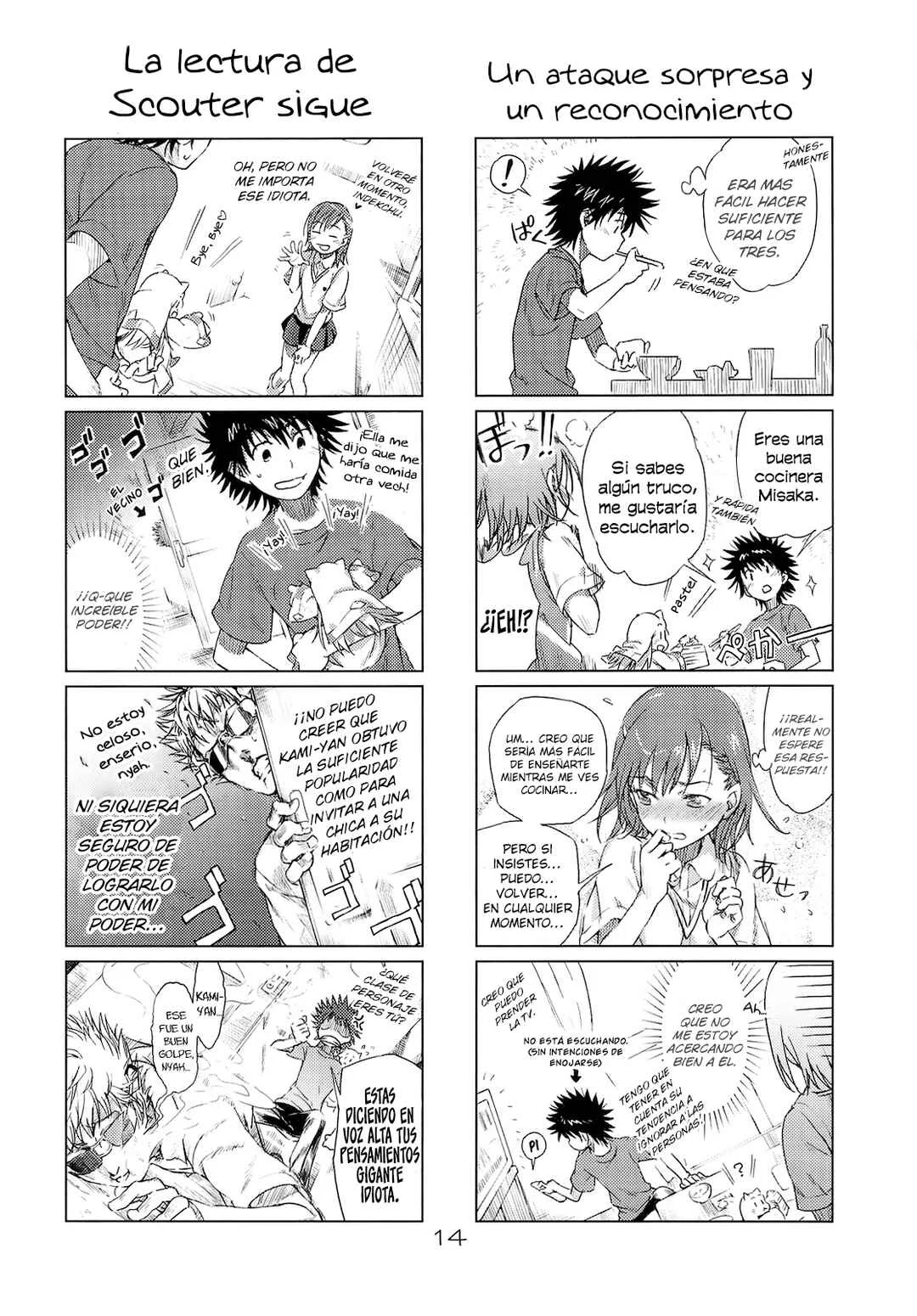 Toaru Majutsu no Index - Toaru Majutsu no Indexchu (Doujinshi) Capítulo 1 - Page 14