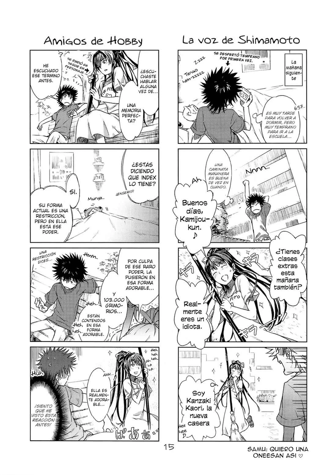 Toaru Majutsu no Index - Toaru Majutsu no Indexchu (Doujinshi) Capítulo 1 - Page 15
