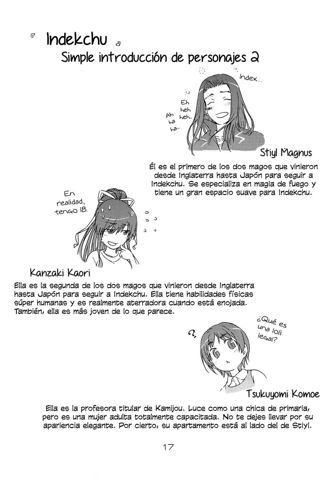 Toaru Majutsu no Index - Toaru Majutsu no Indexchu (Doujinshi) Capítulo 1 - Page 17