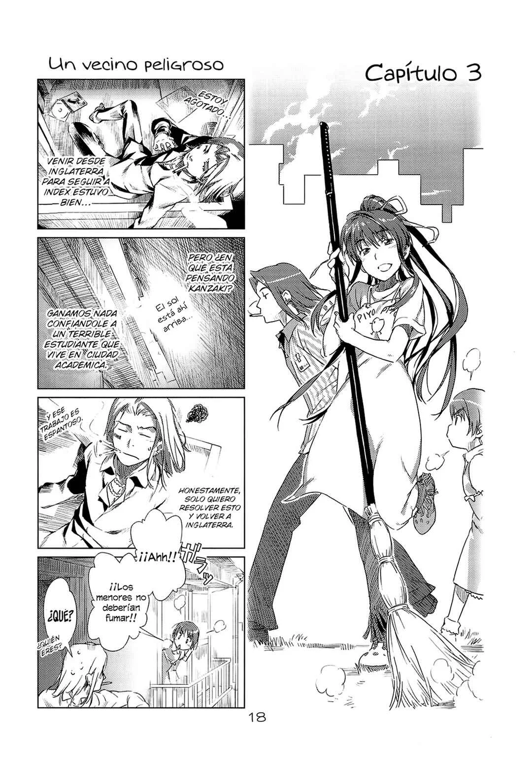 Toaru Majutsu no Index - Toaru Majutsu no Indexchu (Doujinshi) Capítulo 1 - Page 18