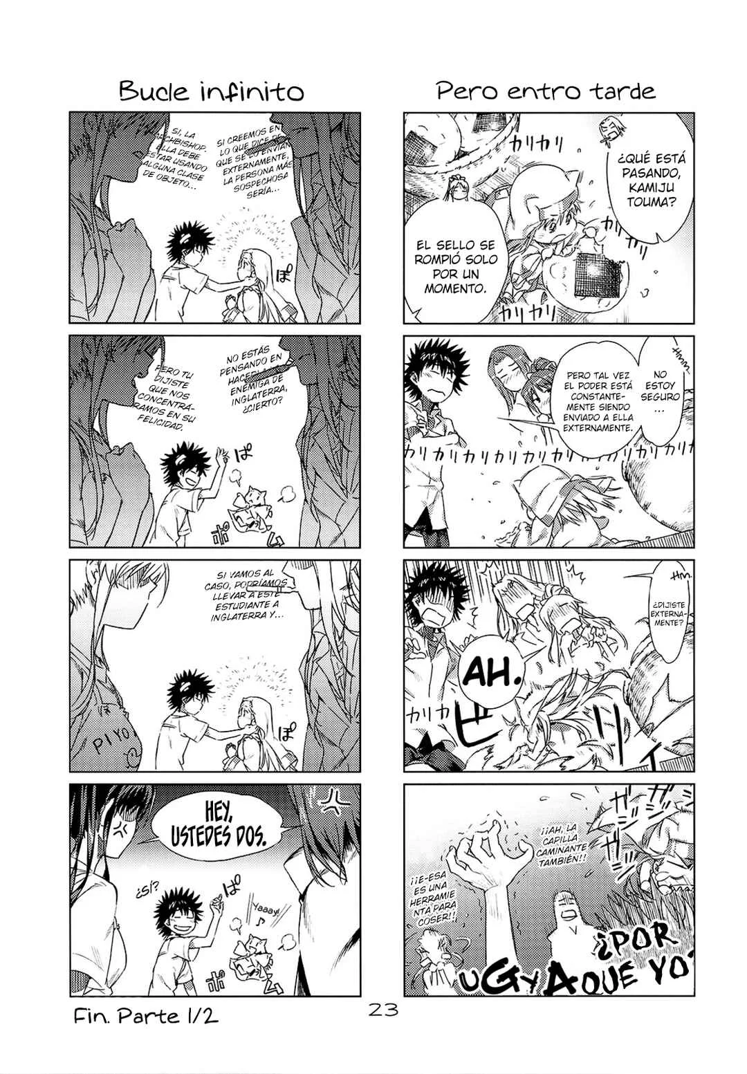 Toaru Majutsu no Index - Toaru Majutsu no Indexchu (Doujinshi) Capítulo 1 - Page 23