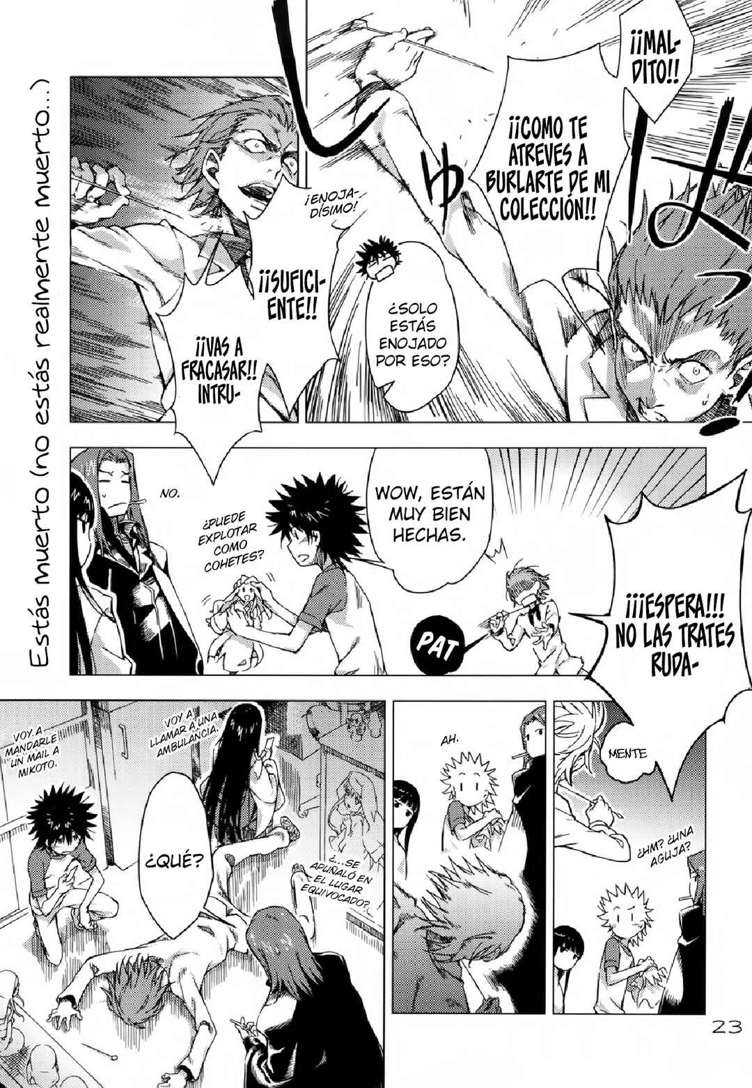 Toaru Majutsu no Index - Toaru Majutsu no Indexchu (Doujinshi) Capítulo 2 - Page 23