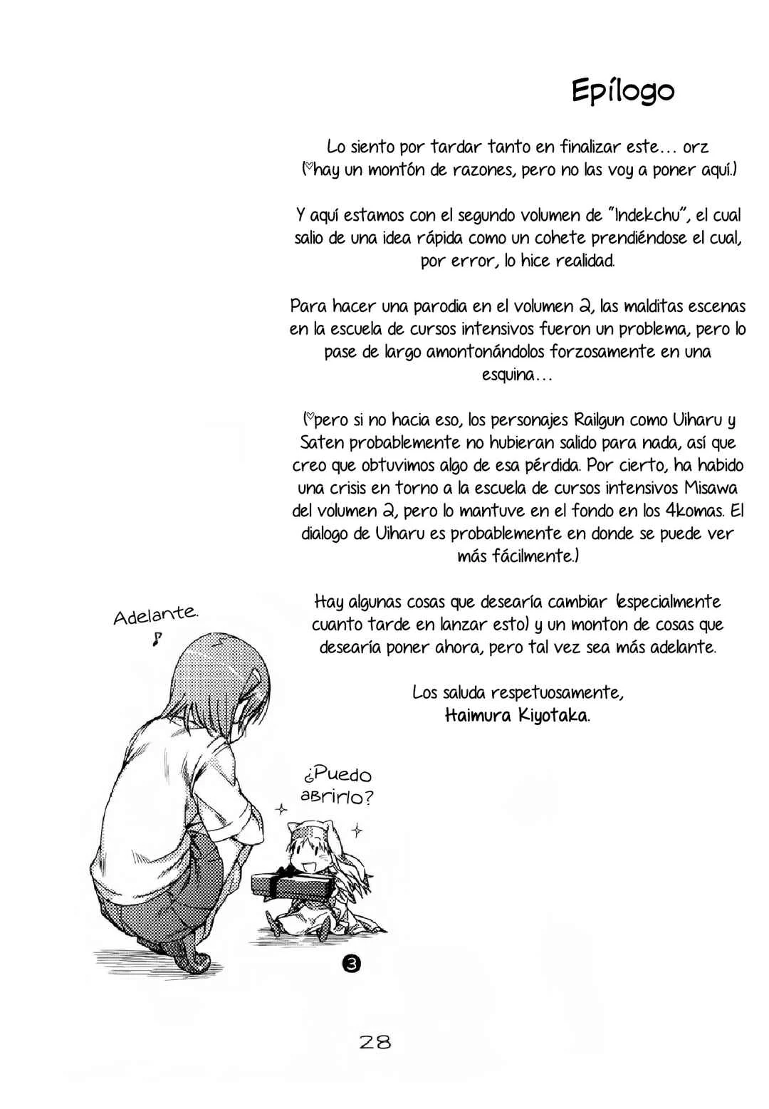 Toaru Majutsu no Index - Toaru Majutsu no Indexchu (Doujinshi) Capítulo 2 - Page 28