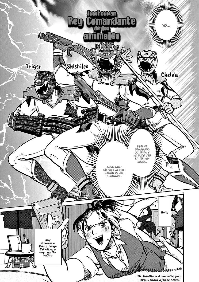 Tokusatsu Gagaga Capítulo 1: ¡Aparece Juushouwan Shishileo! - Page 9
