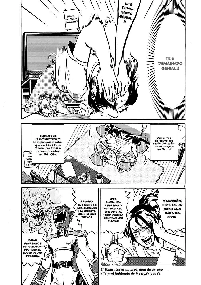 Tokusatsu Gagaga Capítulo 1: ¡Aparece Juushouwan Shishileo! - Page 11