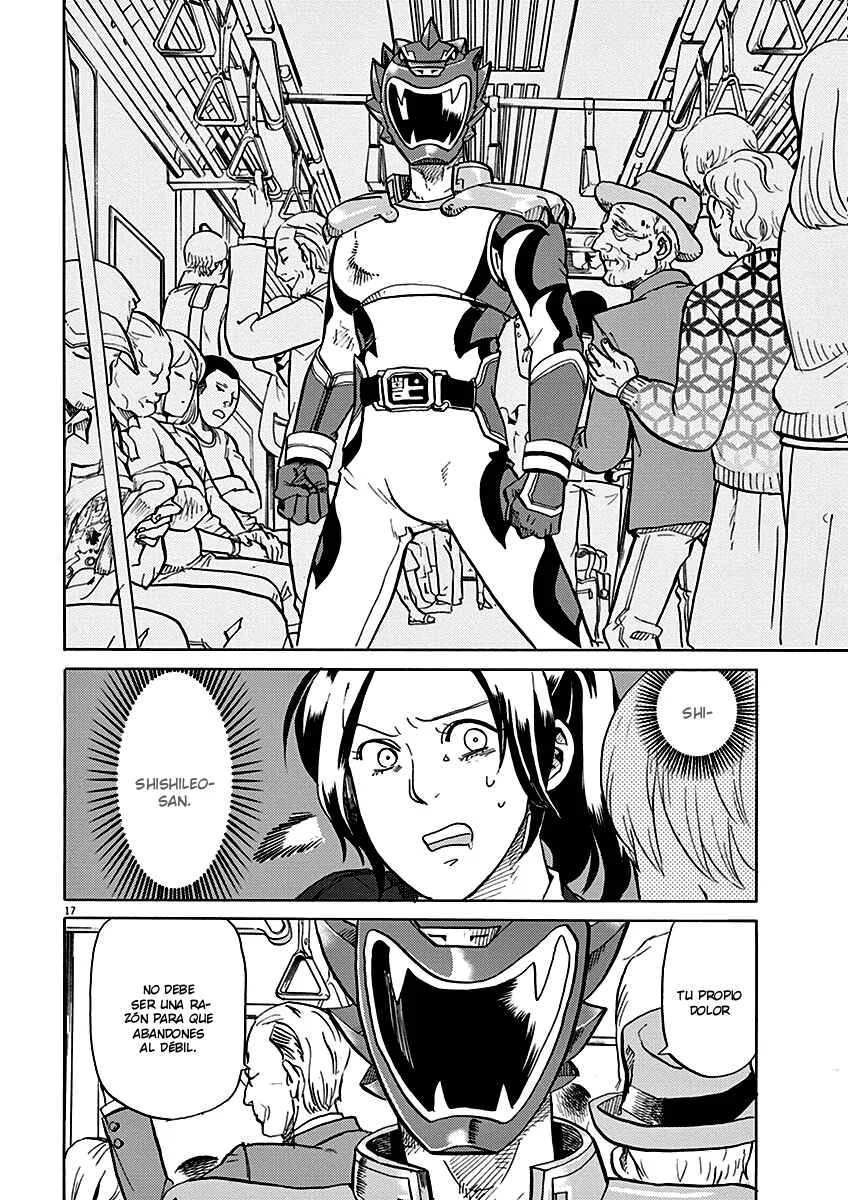 Tokusatsu Gagaga Capítulo 1: ¡Aparece Juushouwan Shishileo! - Page 22