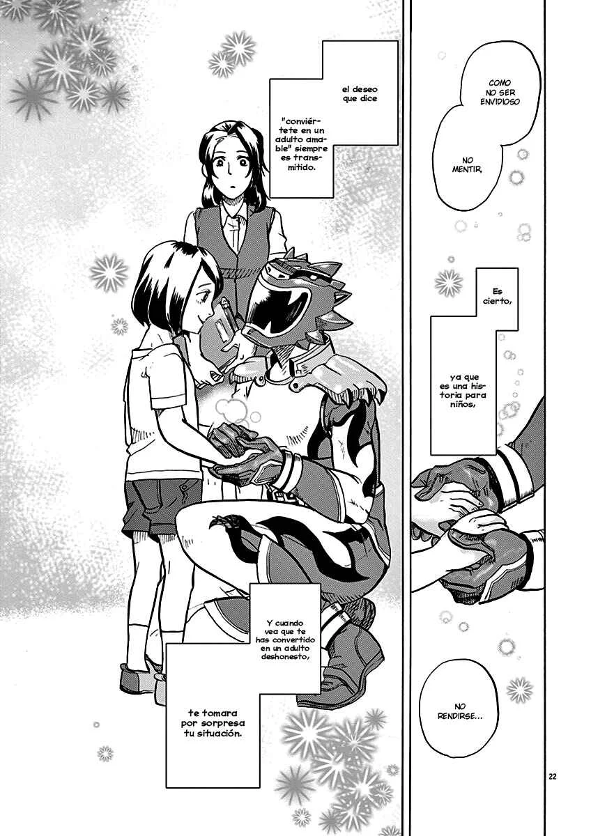 Tokusatsu Gagaga Capítulo 1: ¡Aparece Juushouwan Shishileo! - Page 27