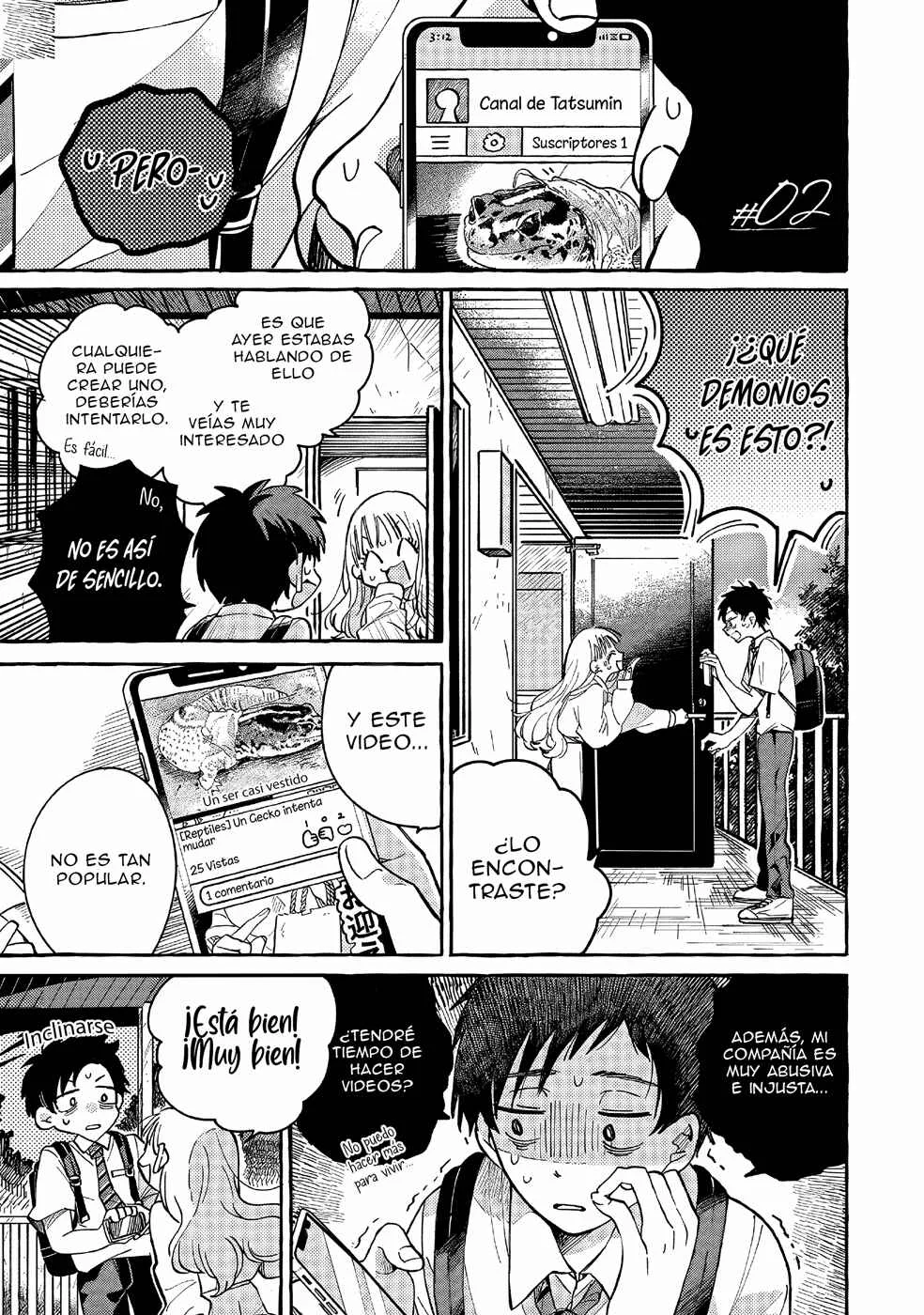 Tonari no Hachuurui-kun Capítulo 2 - Page 2