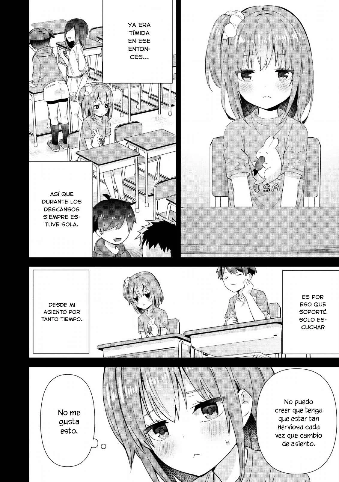 Tonari no Seki ni Natta Bishoujo ga Horesaseyou to Karakattekuru ga Itsunomanika Kaeriuchi ni Shiteita Capítulo 2 - Page 4