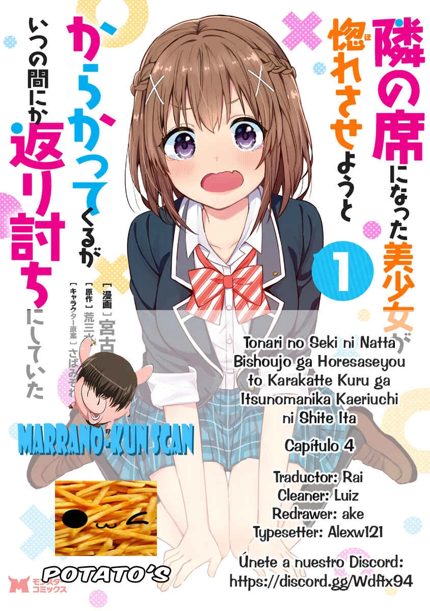 Tonari no Seki ni Natta Bishoujo ga Horesaseyou to Karakattekuru ga Itsunomanika Kaeriuchi ni Shiteita Capítulo 4 - Page 1