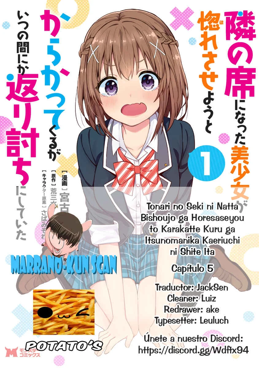 Tonari no Seki ni Natta Bishoujo ga Horesaseyou to Karakattekuru ga Itsunomanika Kaeriuchi ni Shiteita Capítulo 5 - Page 1