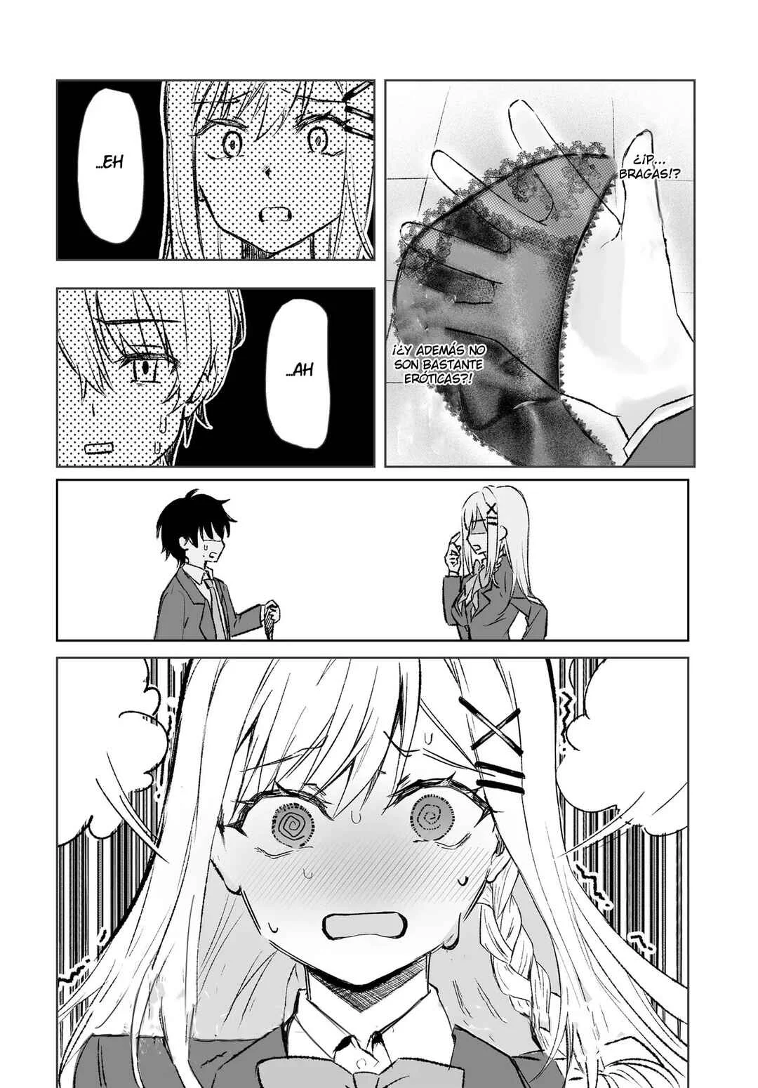 Tonari no Seki no Seijo-sama wa Ore ni Kossori Sukaato no Naka o Oshiete Kureru Capítulo 1 - Page 10