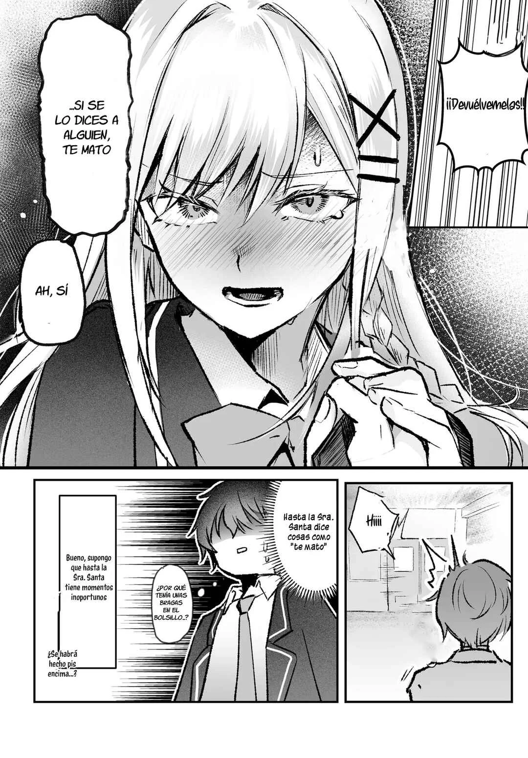 Tonari no Seki no Seijo-sama wa Ore ni Kossori Sukaato no Naka o Oshiete Kureru Capítulo 1 - Page 11