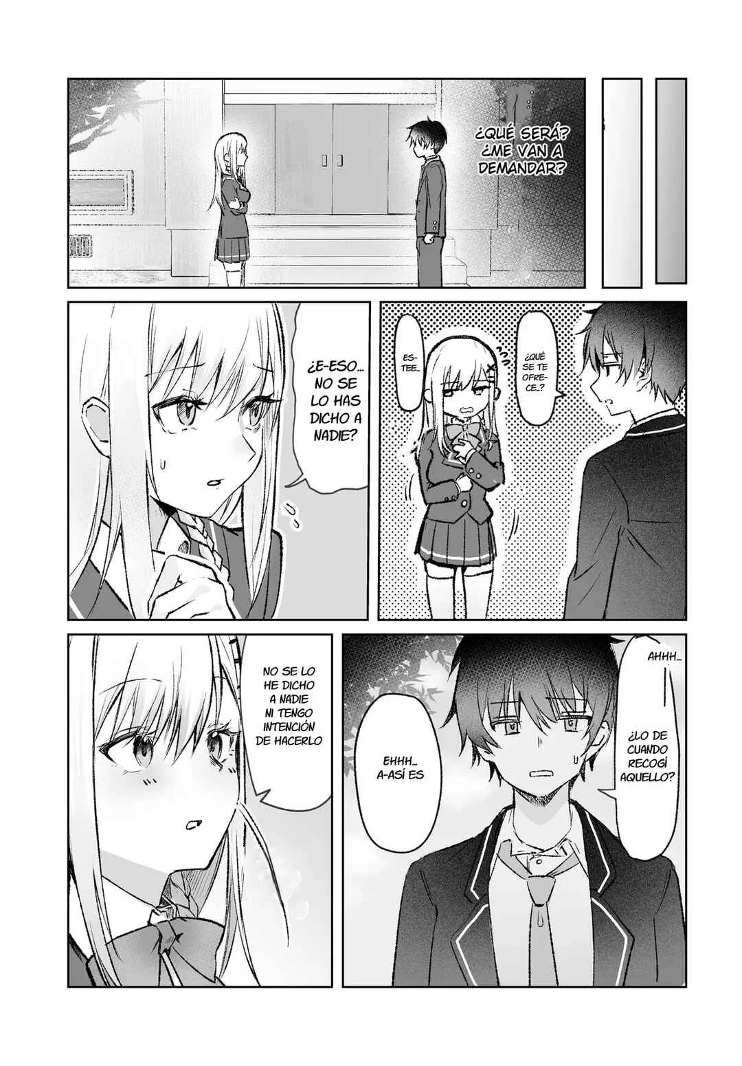 Tonari no Seki no Seijo-sama wa Ore ni Kossori Sukaato no Naka o Oshiete Kureru Capítulo 1 - Page 13