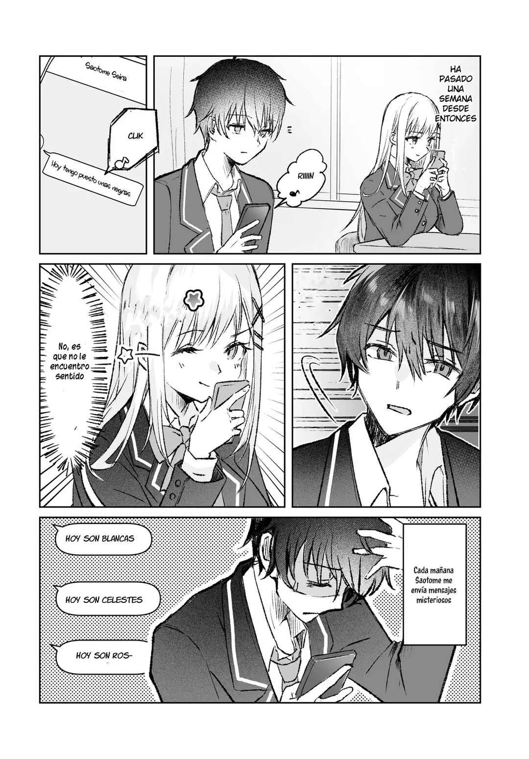 Tonari no Seki no Seijo-sama wa Ore ni Kossori Sukaato no Naka o Oshiete Kureru Capítulo 1 - Page 16