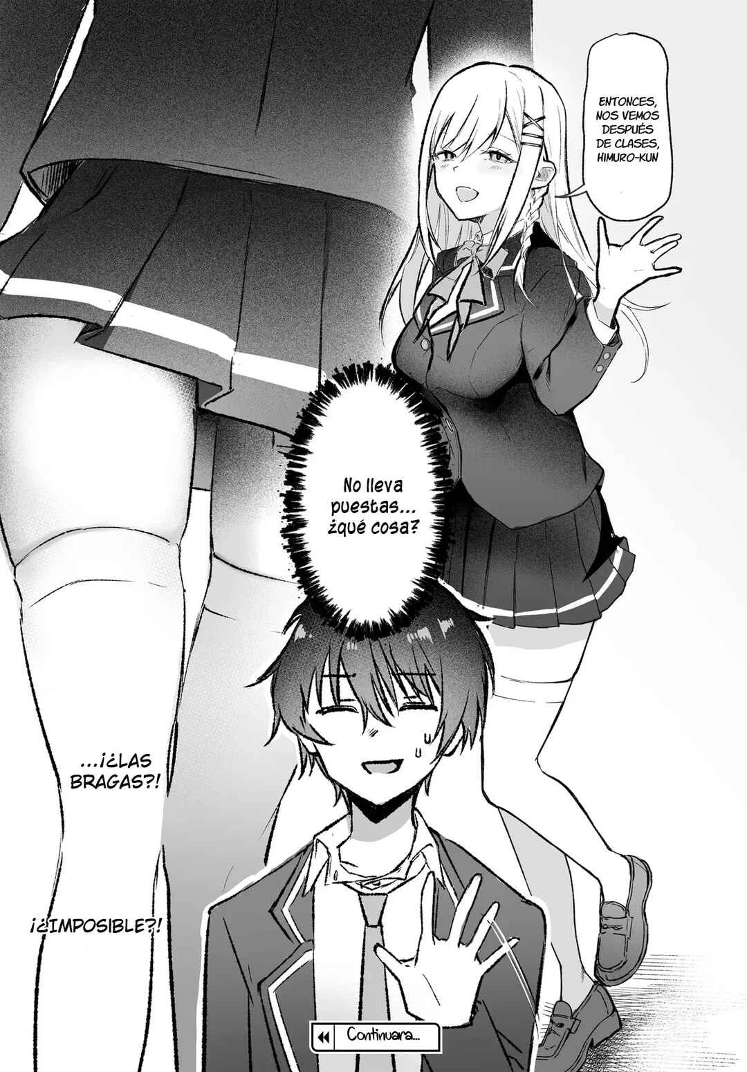 Tonari no Seki no Seijo-sama wa Ore ni Kossori Sukaato no Naka o Oshiete Kureru Capítulo 1 - Page 20