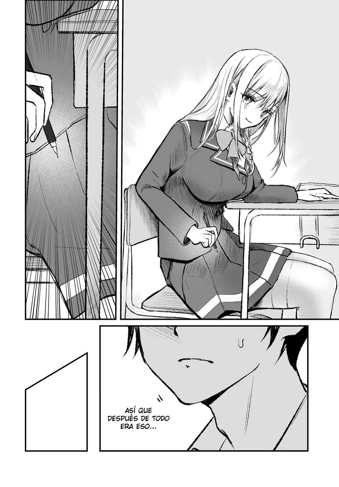 Tonari no Seki no Seijo-sama wa Ore ni Kossori Sukaato no Naka o Oshiete Kureru Capítulo 2 - Page 6