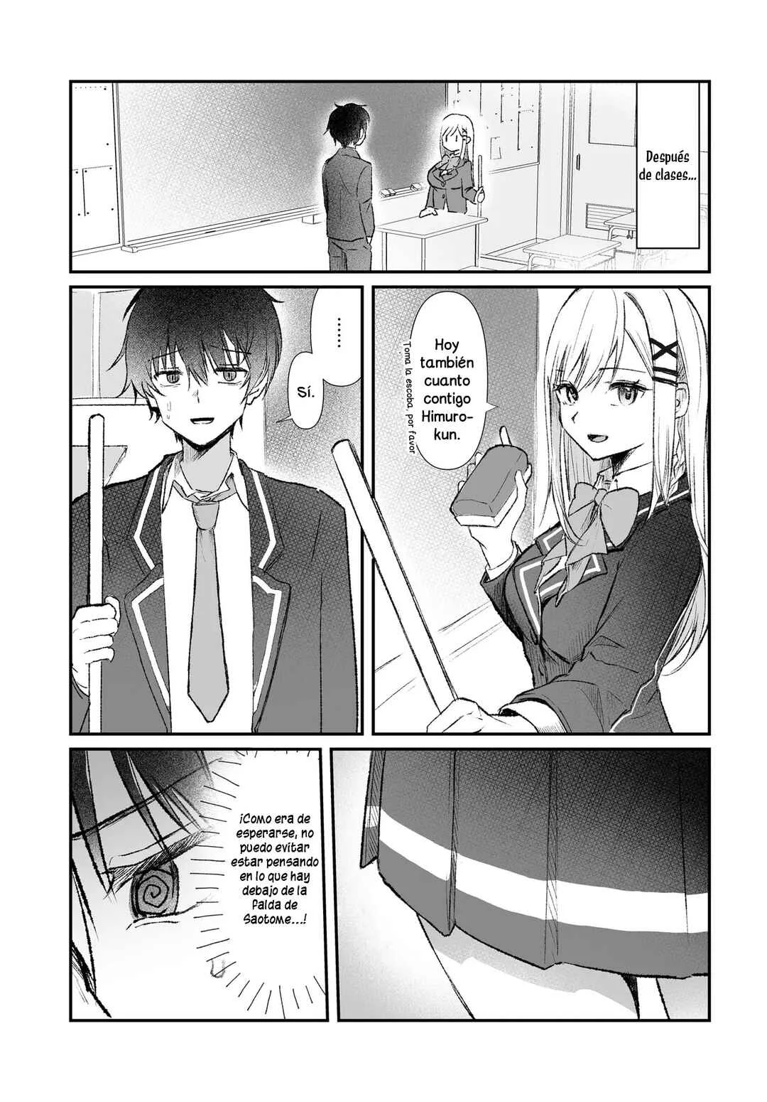Tonari no Seki no Seijo-sama wa Ore ni Kossori Sukaato no Naka o Oshiete Kureru Capítulo 2 - Page 7