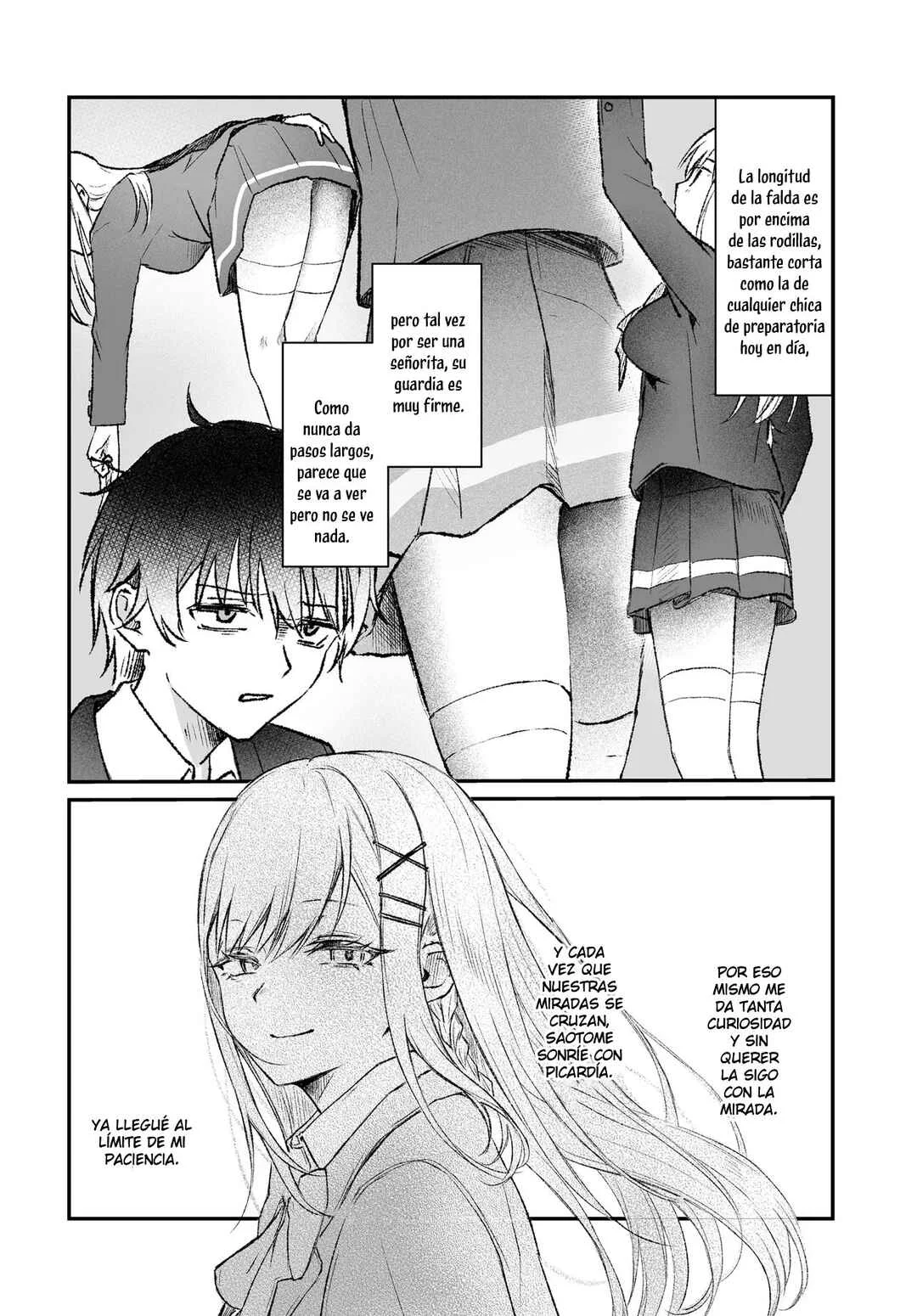 Tonari no Seki no Seijo-sama wa Ore ni Kossori Sukaato no Naka o Oshiete Kureru Capítulo 2 - Page 8