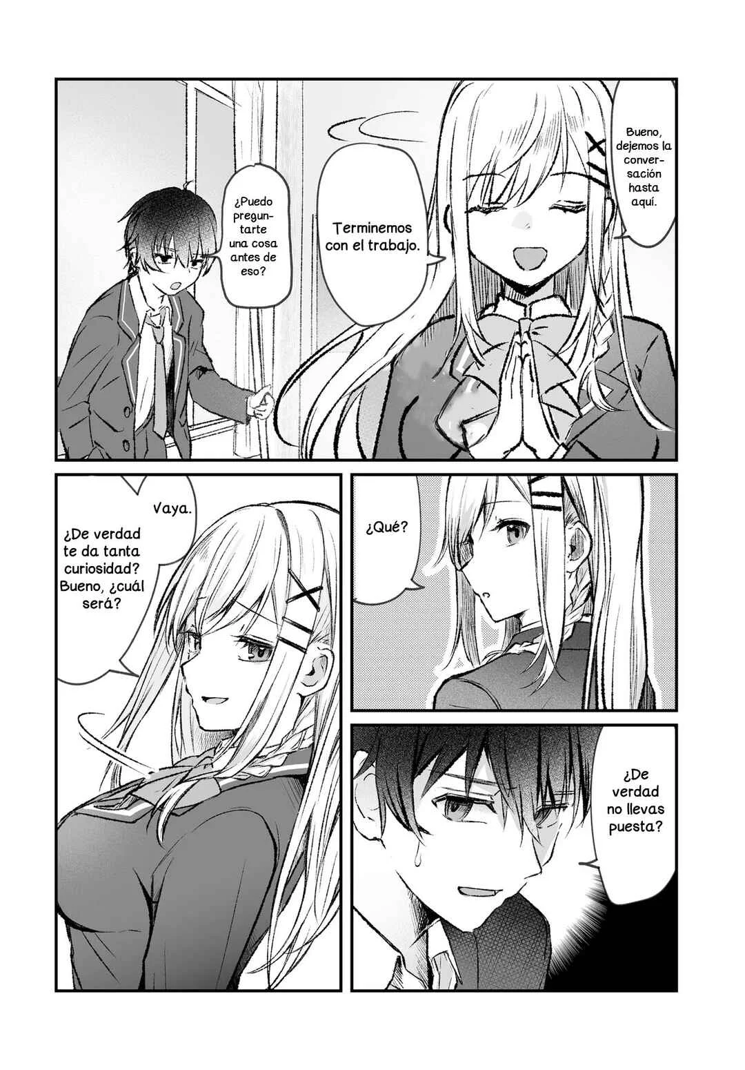 Tonari no Seki no Seijo-sama wa Ore ni Kossori Sukaato no Naka o Oshiete Kureru Capítulo 2 - Page 12
