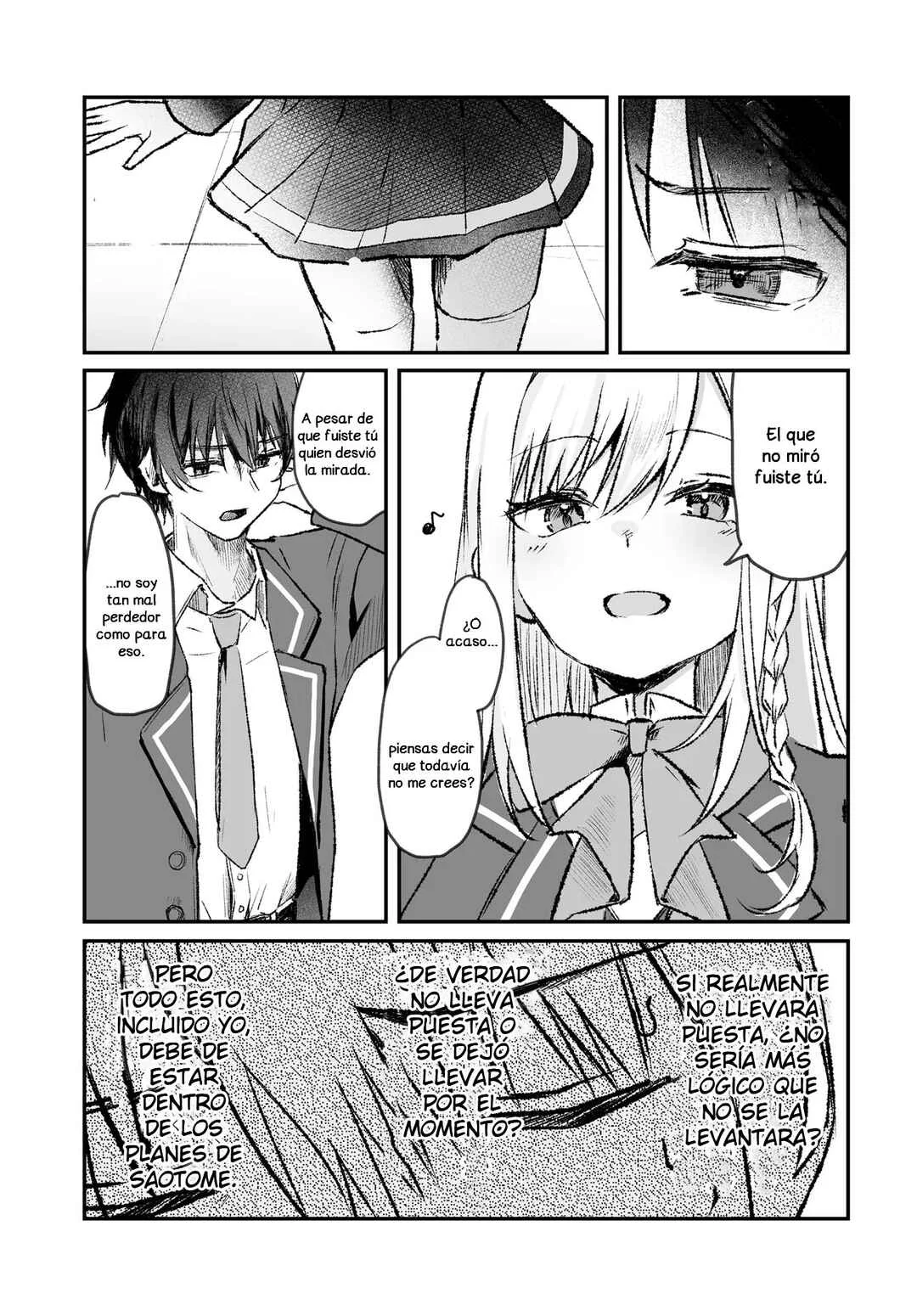 Tonari no Seki no Seijo-sama wa Ore ni Kossori Sukaato no Naka o Oshiete Kureru Capítulo 2 - Page 19
